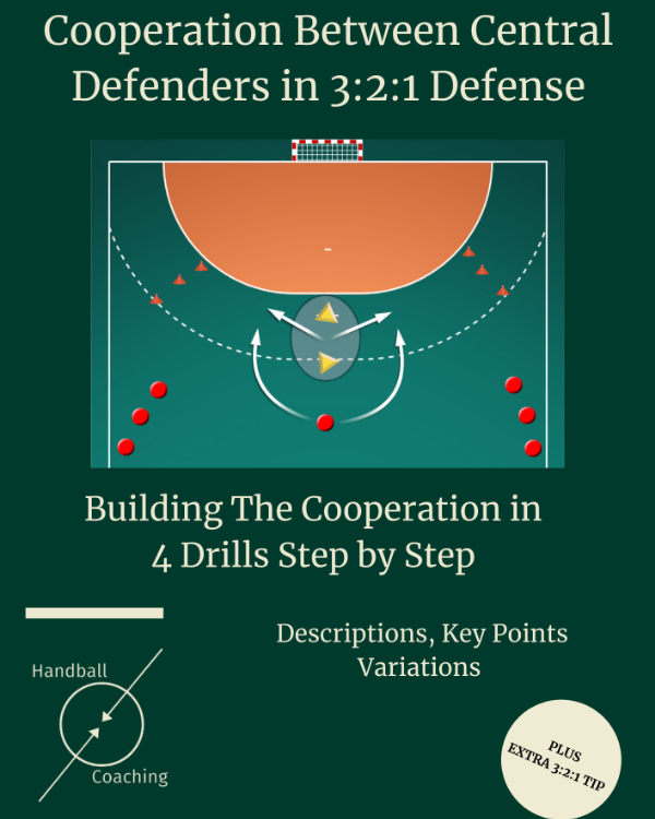 Cooperation Between Central Defenders in 3:2:1